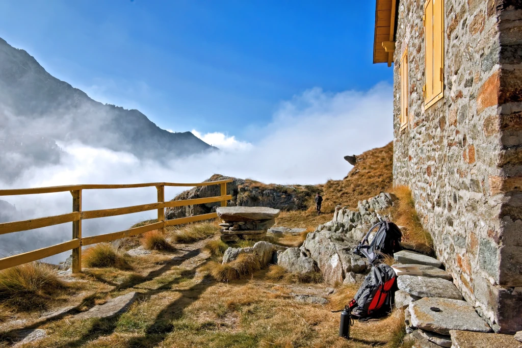 Rifugio in montagna